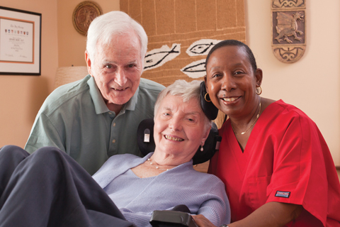 photo Kathryn with Connie Smith HHA