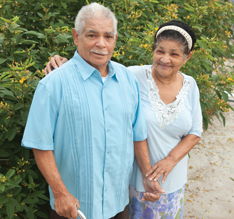 photo José with his wife
